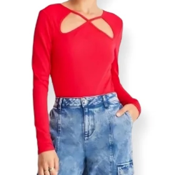 Future Collective Tops - NWOT PLUS SIZE Future Collective Bodysuit